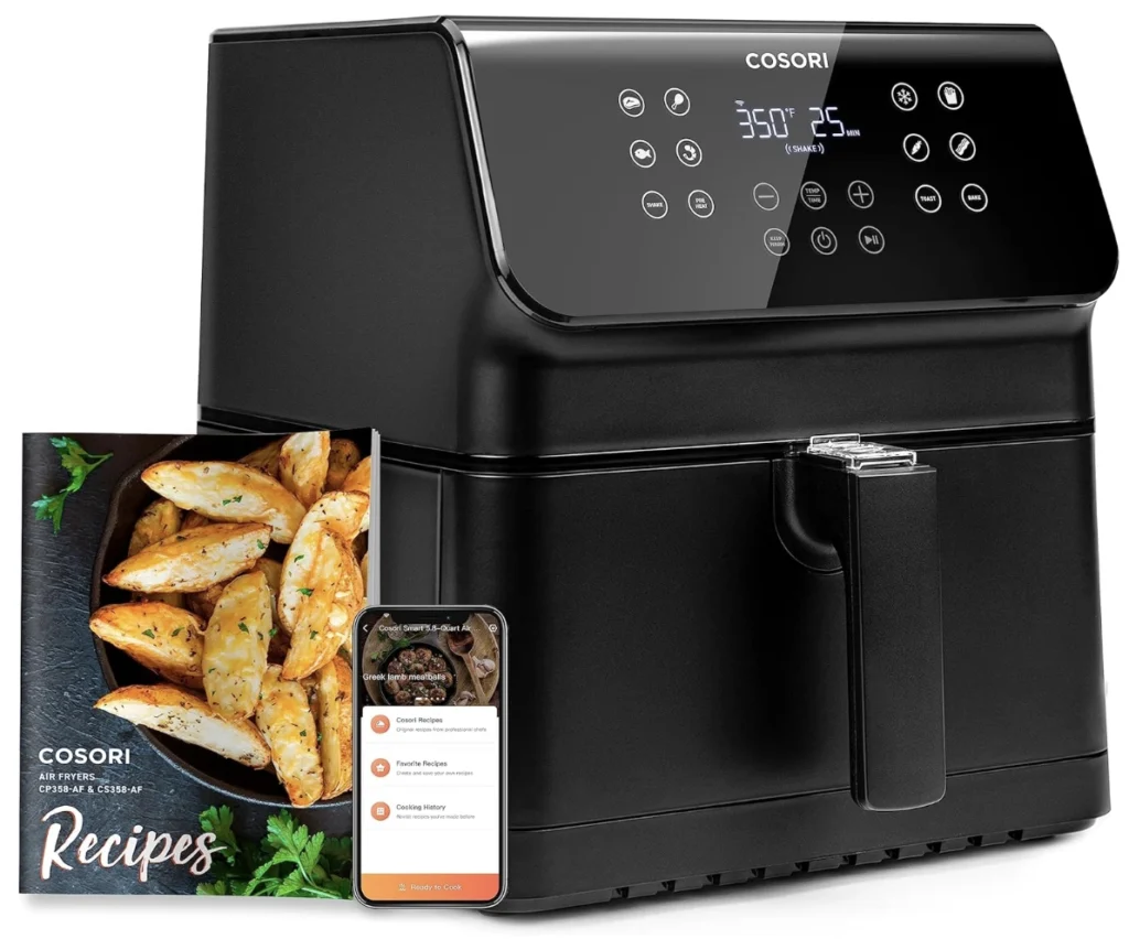 best air fryers, cosori air frayer, efficientcuisine