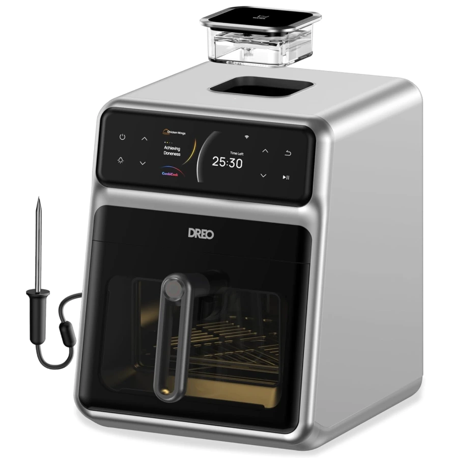 best air fryers, dreo chefmaker combbi air frayer, efficientcuisine