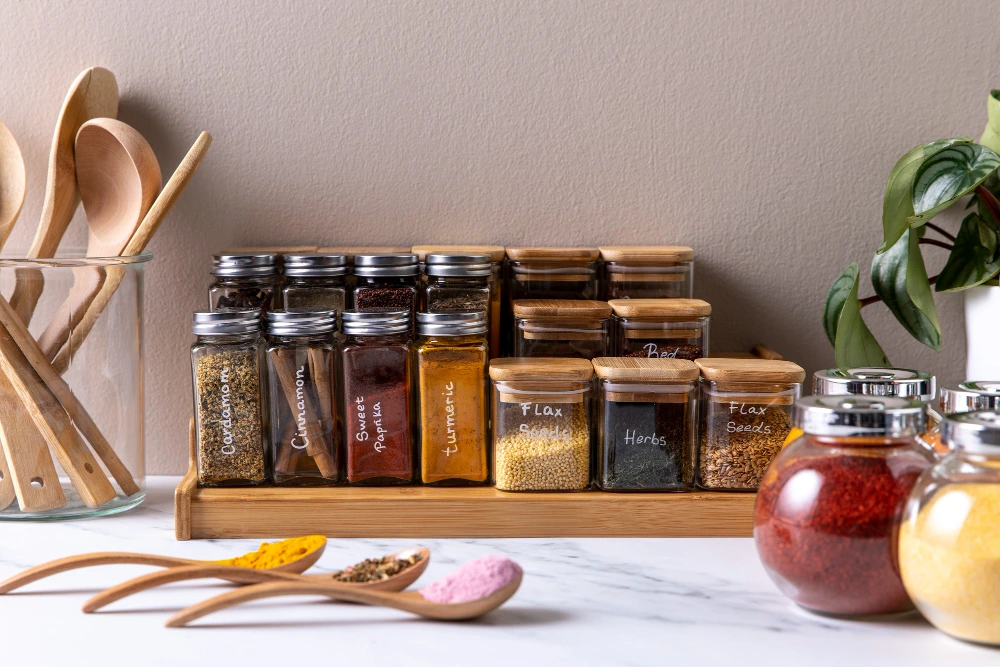 ow to organize a spice drawer for under $20, cheap spice drawer organization, DIY spice drawer hacks, spice rack vs spice drawer, modern spice labels 2026, small kitchen efficiency Sarah Jenkins