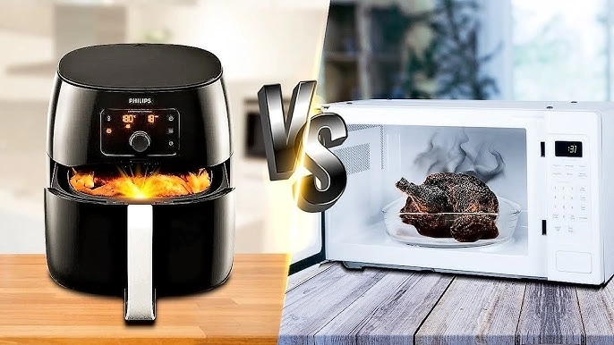 air fryer vs microwave, air fryer vs microwave energy use, which is healthier air fryer or microwave, air fryer vs microwave cooking time, best appliance for reheating 2026, Sarah Jenkins appliance comparison