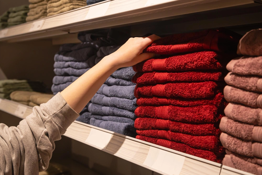 how to organize a linen closet for kitchen towels, linen closet organization ideas 2026, folding kitchen towels for storage, maximize linen closet space, kitchen towel storage solutions, Sarah Jenkins organization tips